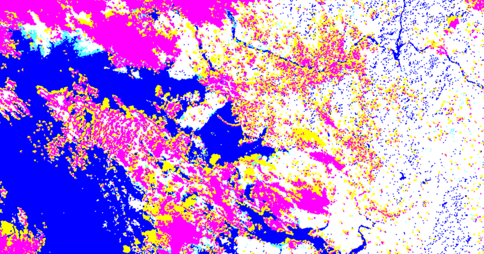 Image Fusion Captures Three Birds at Once, Addressing Spatial and Temporal Resolution as Well as Filling Gaps (Missing Area)!