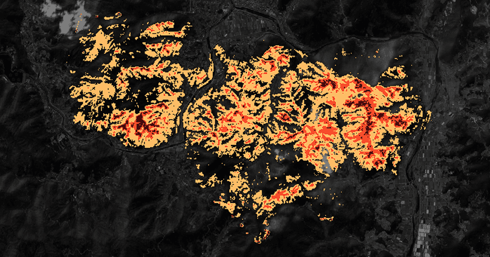 2025 Wildfire Impact Assessment in Ulsan, Sancheong, and Uiseong
